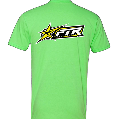 Neon Heather Green - BACK