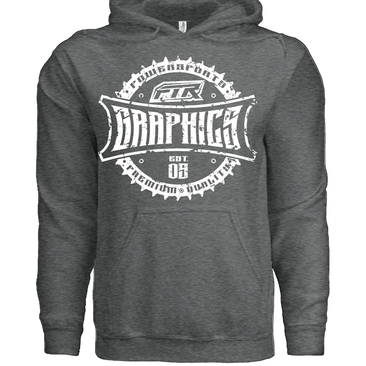 Charcoal Heather - FRONT