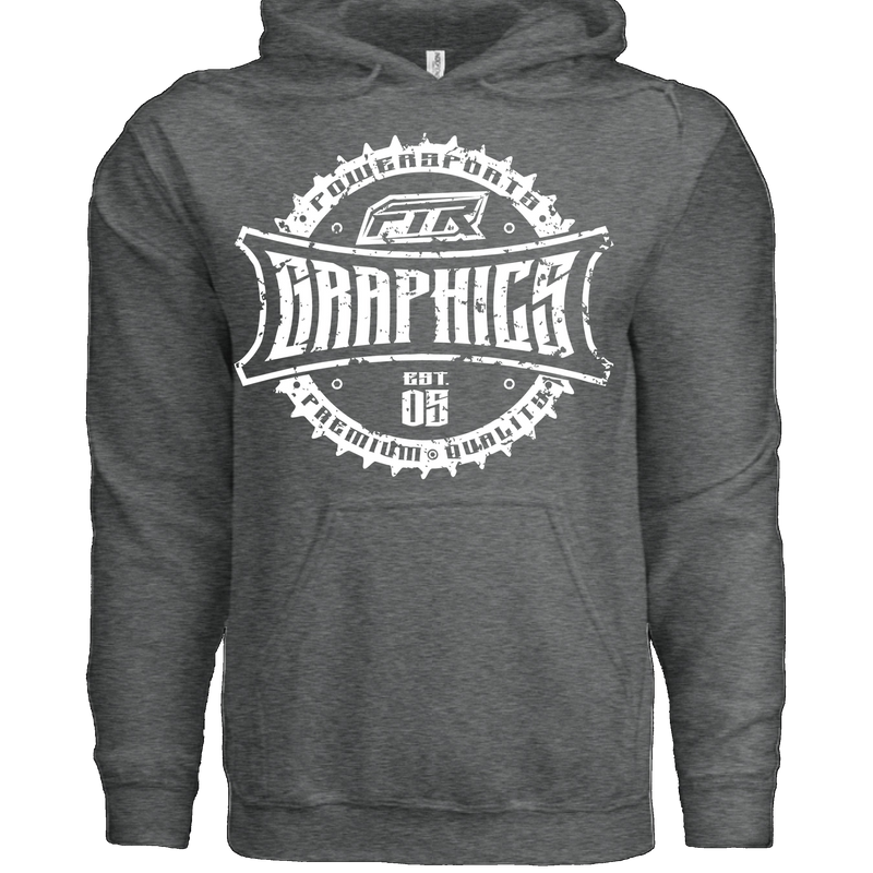 Charcoal Heather - FRONT