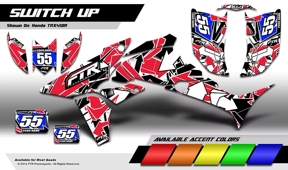 Switch Up – FTR Powersports Graphics
