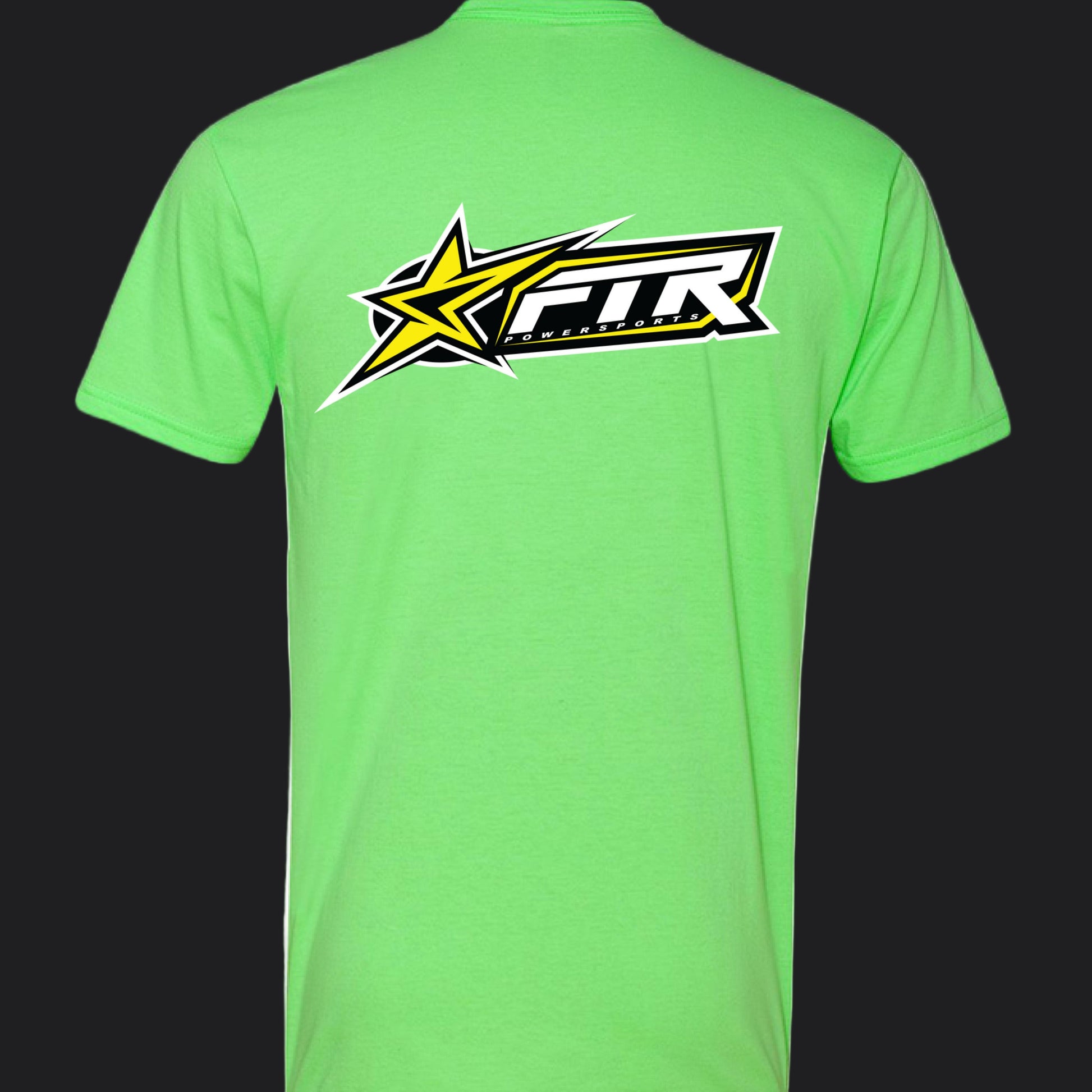 Neon Heather Green - BACK