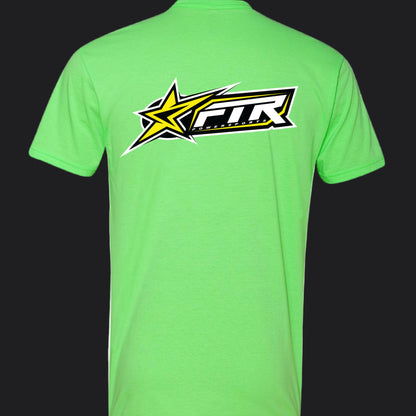 Neon Heather Green - BACK