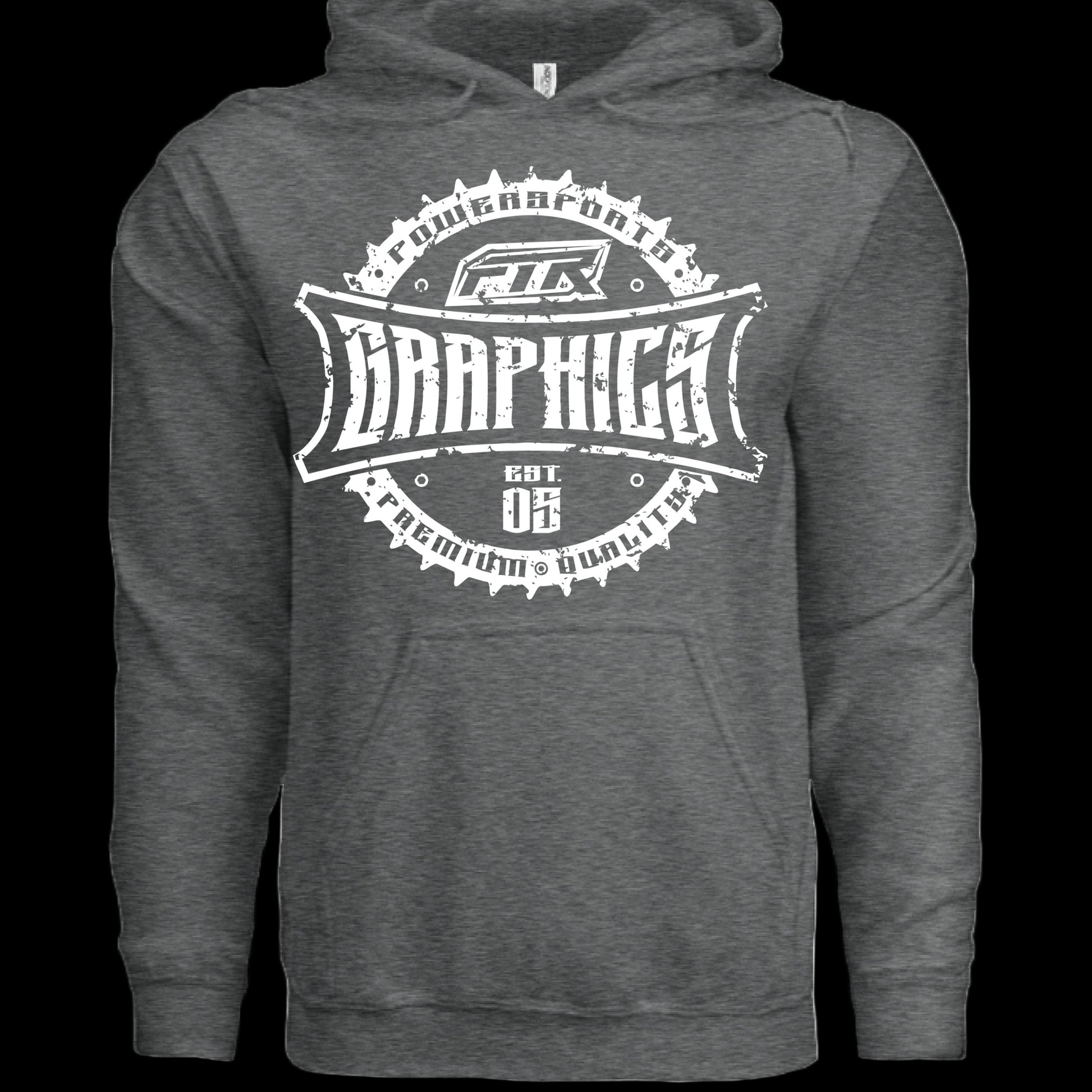 Charcoal Heather - FRONT